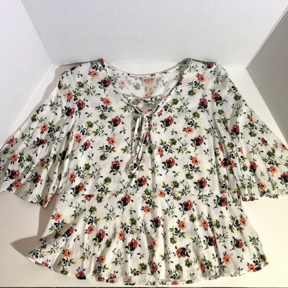 Floral print top